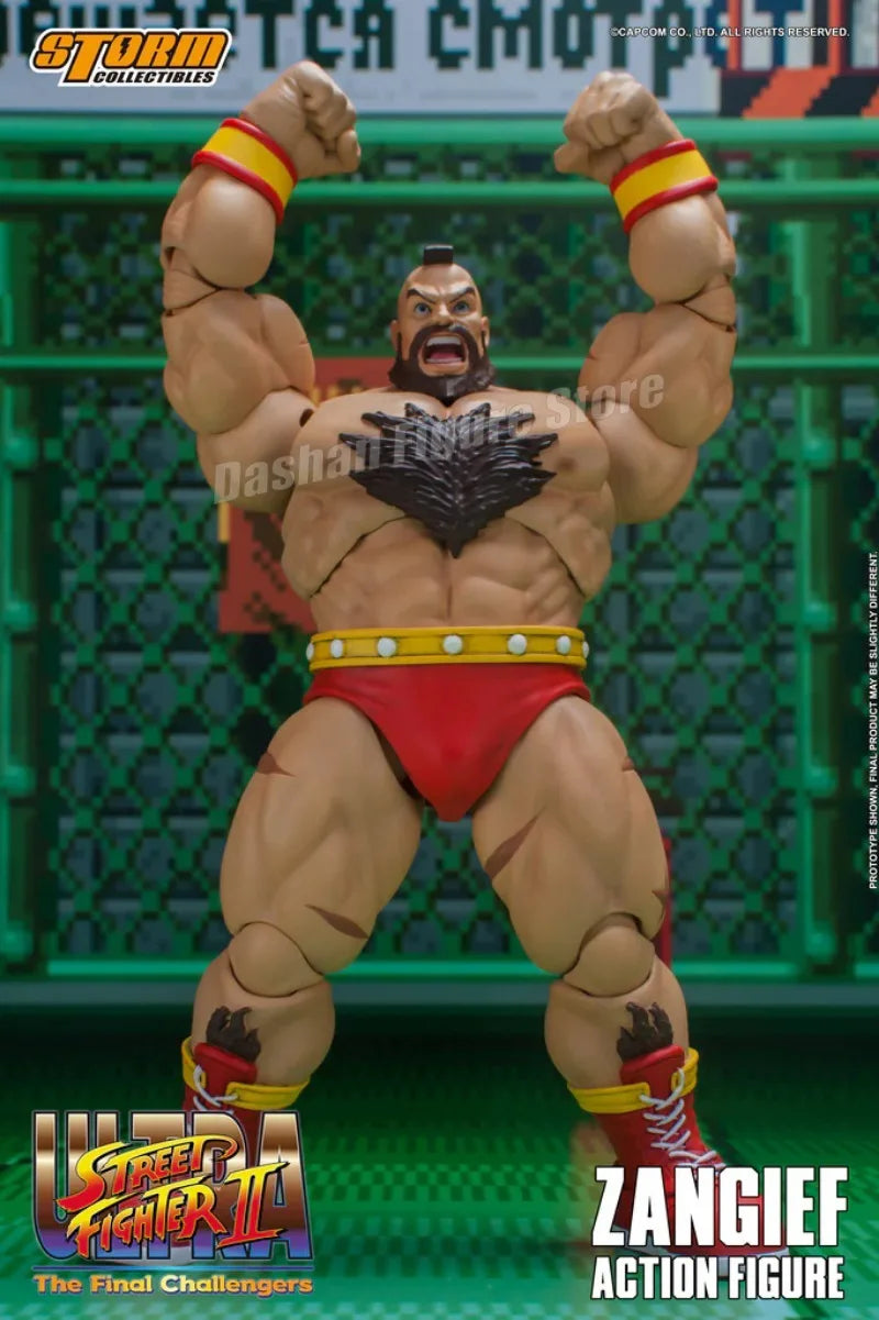 Storm Toys Street Fighter Zangief Action Figure – Movable Collectible Model from The Final Challengers