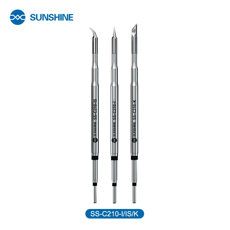 RELIFE Super Fine Soldering Tips C210 C245 C115 – Professional Iron Tips for GVM T210 T115 Stations