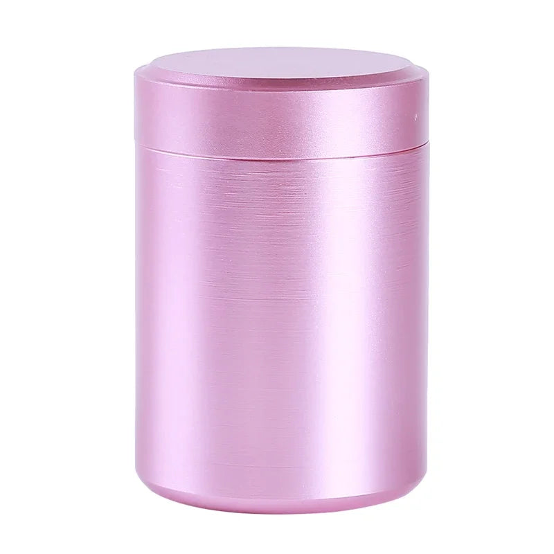 Mini Stainless Steel Metal Tea Box — Portable Travel Container & Organizer for Sugar, Coffee, and Household Storage