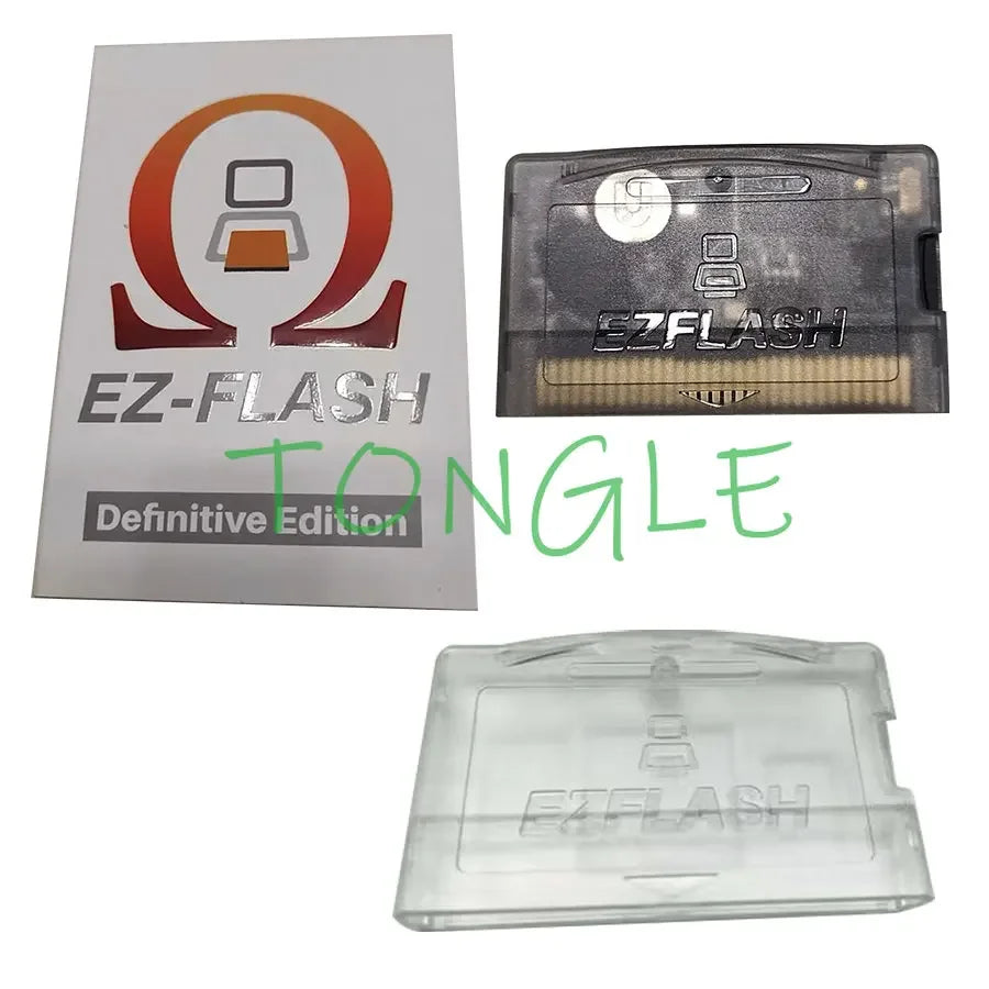 EZ-Flash Empty Plastic Shell Case - Replacement Housing for Omega, Junior, Definitive Edition & EZODE Game Cartridges