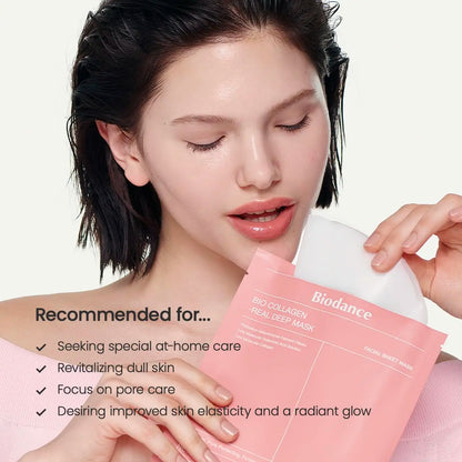 BIODANCE Bio-Collagen Gel Mask – Deep Hydrating, Pore-Refining & Elasticity Boost Night Mask