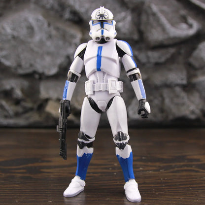 Star Wars 6" Action Figures – 501st Legion ARC & ARF Troopers, Rex, Jesse, Bane, Denal, Tup, Dogma Clone Toy
