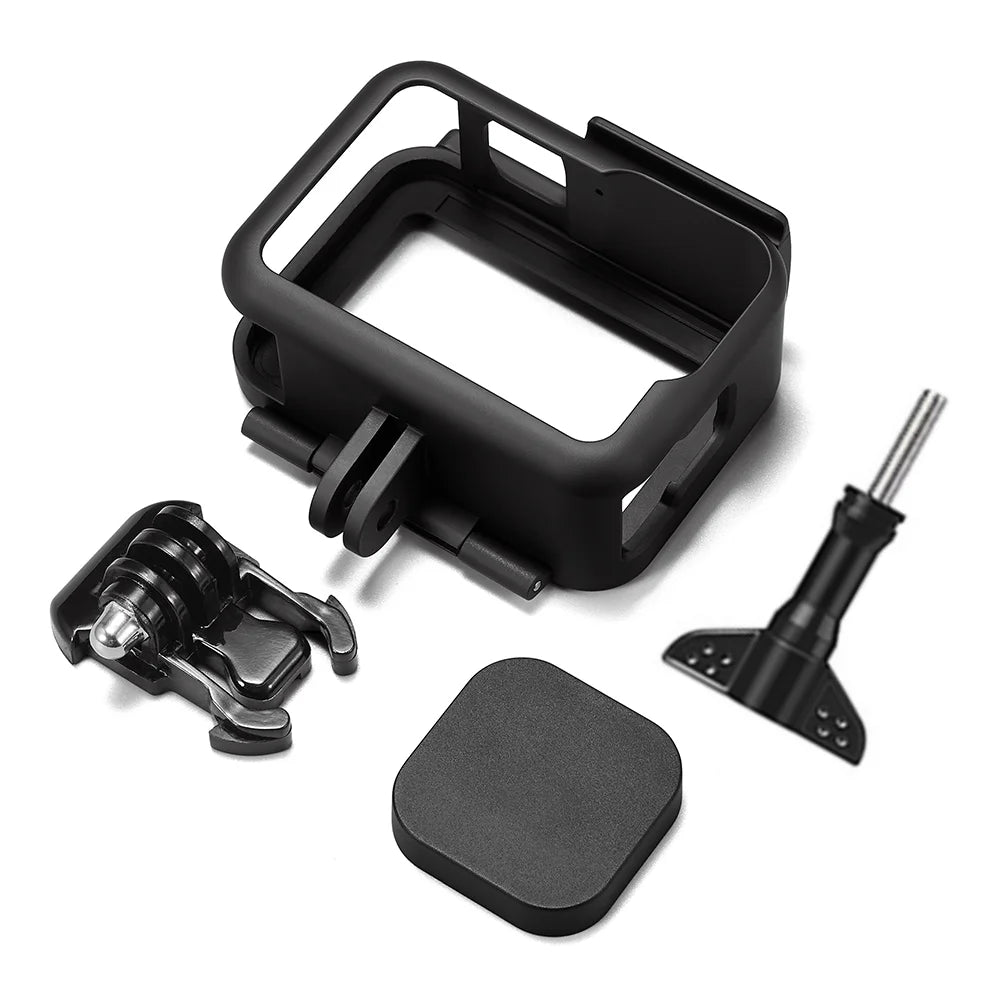 GoPro Protective Frame Case – Action Camera Housing Case for GoPro Hero 13/12/11/10/9 Black with Durable Shockproof Protection & Mount Accessory Support