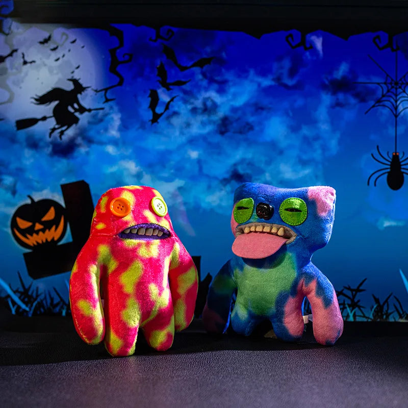 20CM Funny Ugly Monster Plush Doll - Cute Big-Toothed Stuffed Toy for Halloween, Collectors, and Gifts