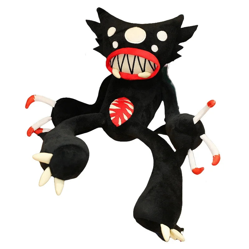 Soft Black Spider Plush Toy — Creative Monster Stuffed Animal Gift for Kids, Pets & Boyfriends