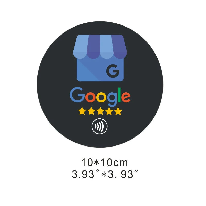 NFC Google Review Business Card – Simple Digital Card for Easy Google Reviews