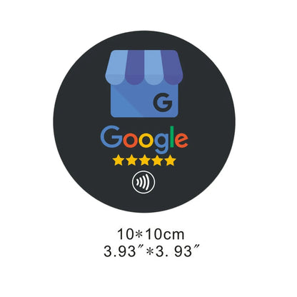 NFC Google Review Business Card – Simple Digital Card for Easy Google Reviews