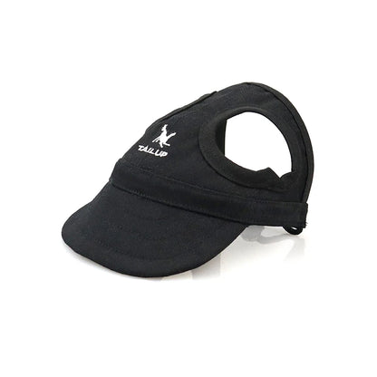 Adjustable Pet Dog Baseball Cap – Cute Travel Sun Visor Hat with Ear Holes | Outdoor Breathable Sport Pet Cap for Dogs