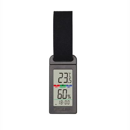 Mini LCD Thermometer & Hygrometer - Portable Temperature & Humidity Meter for Camping, Hiking, Vehicle & Indoor Use