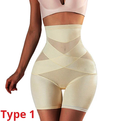 Women’s High Waist Body Shaper Panties – Tummy Control Slimming Girdle Shapewear, Belly Compression Underwear for Smooth Silhouette