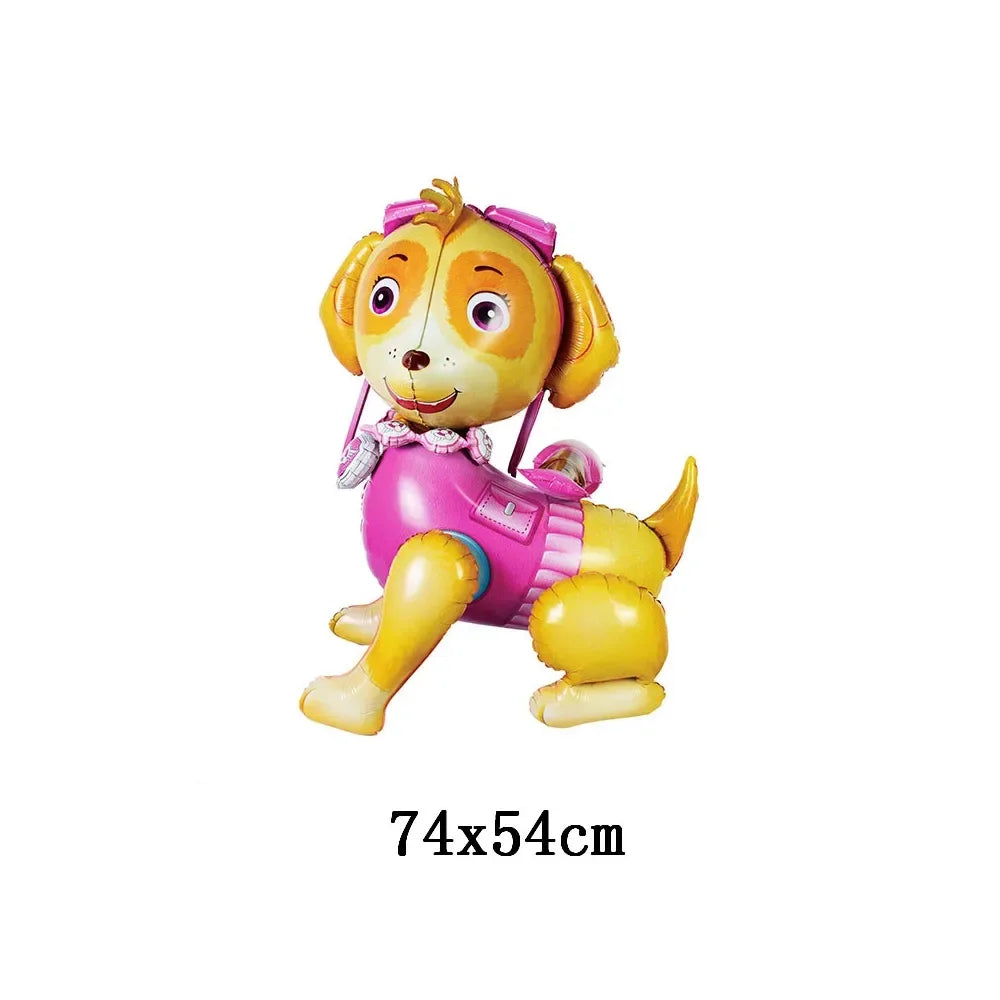 Pink Paw Patrol Party Supplies for Girls – Skye Balloons, Cups, Plates & Tablecloth for Birthday & Baby Shower