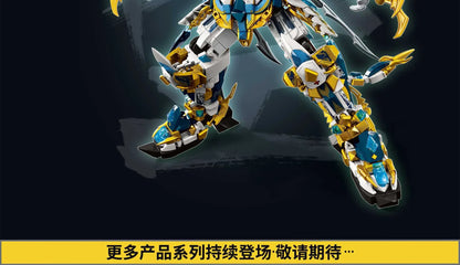 Mech WUKONG Monkey King Building Block Toy Set – ZHAOYUN Robot Hero DIY Bricks for Kids & Boys Gifts