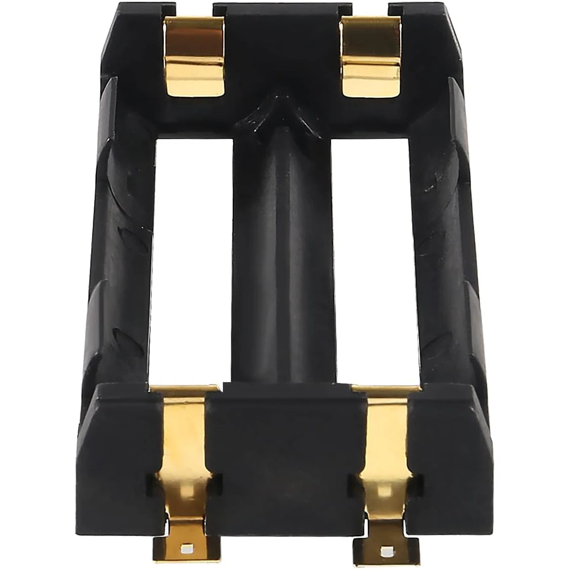 6PCS 18650 Battery Holder - 2-Slot Li-Ion Battery Clip Case with Copper Contacts Storage Box