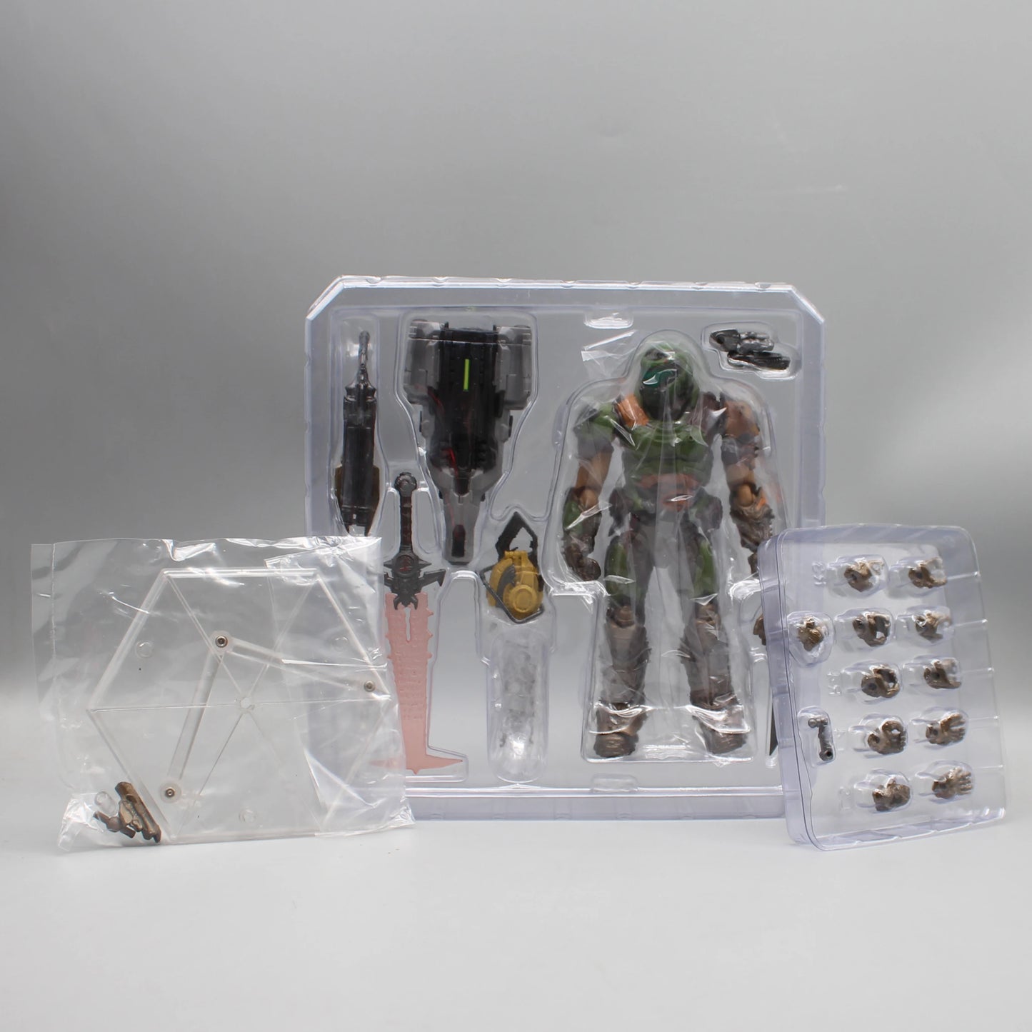 17cm Figma SP-140 Doom Slayer Eternal Action Figure — Anime Destroy Warrior Collectible, Movable Figurine Model Toy Gift