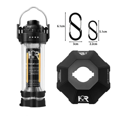 DOTWISE 3000mAh Retro Camping Lantern - Portable Waterproof Outdoor Tent Light & Decorative Atmosphere Lamp
