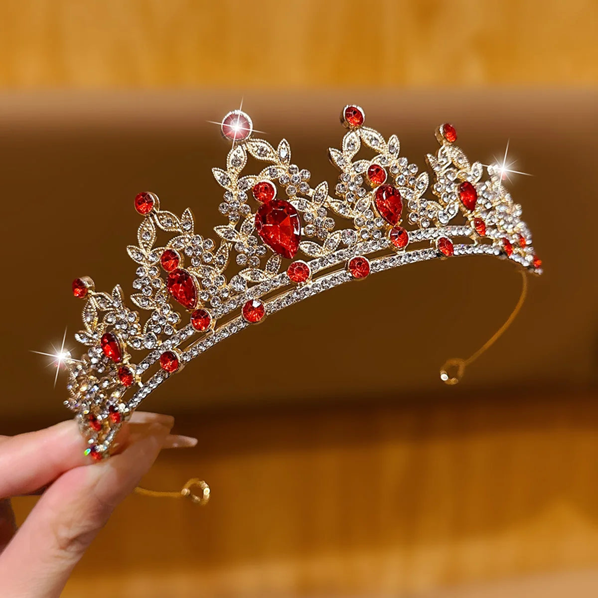 Fashionable Crown Headband - Sweet Hair Accessory for Performances & Birthdays