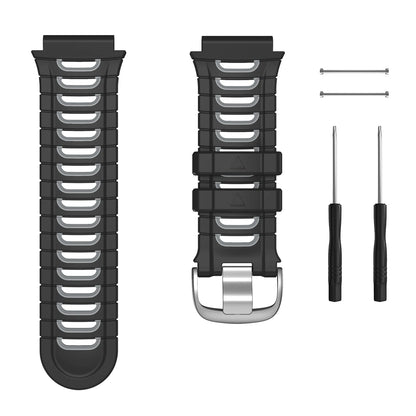Garmin Forerunner 920XT Silicone Replacement Band - Soft Double-Color Rubber Sport Wrist Strap
