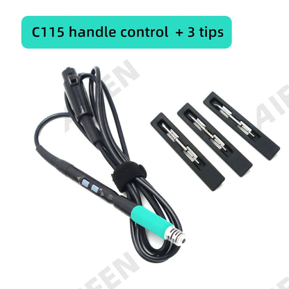 Soldering Iron Tips Replacement - Compatible C115 C210 C245 Tips for JBC Sugon Aifen A9 A9 Pro T21 Stations