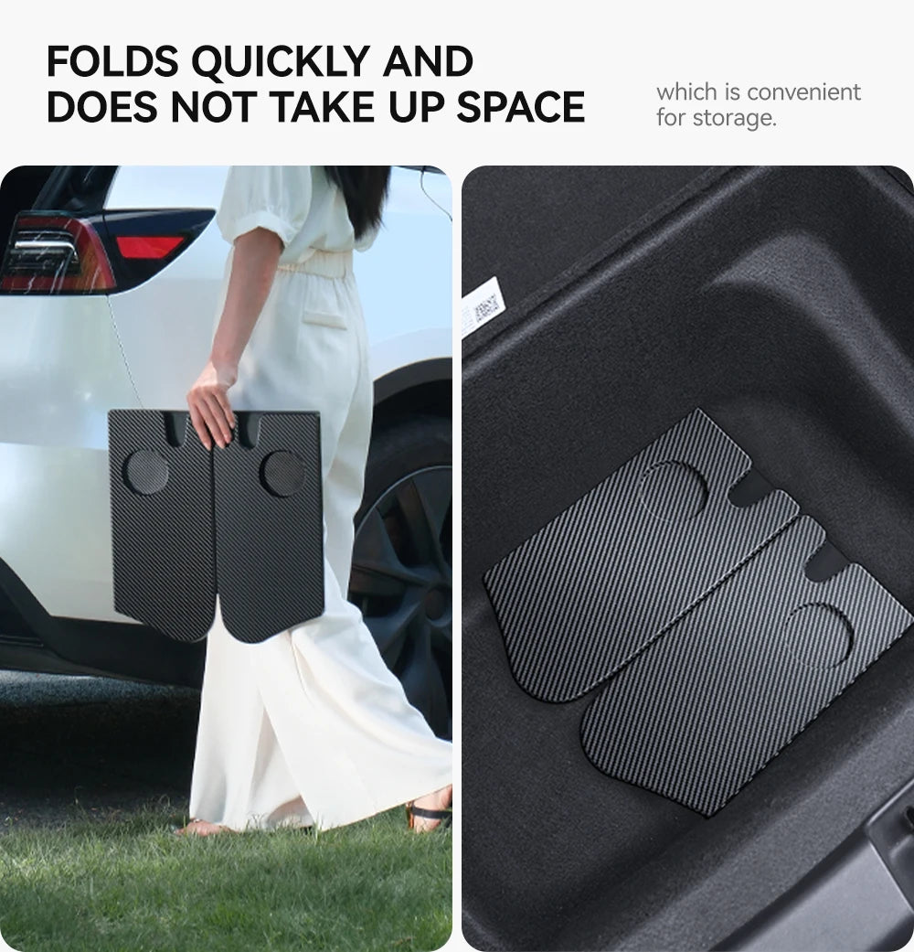 YZ Portable Steering Wheel Laptop Tray for Tesla Model 3/Y/X/S 2018-2025 – Travel Desk & Car Office Table Accessory