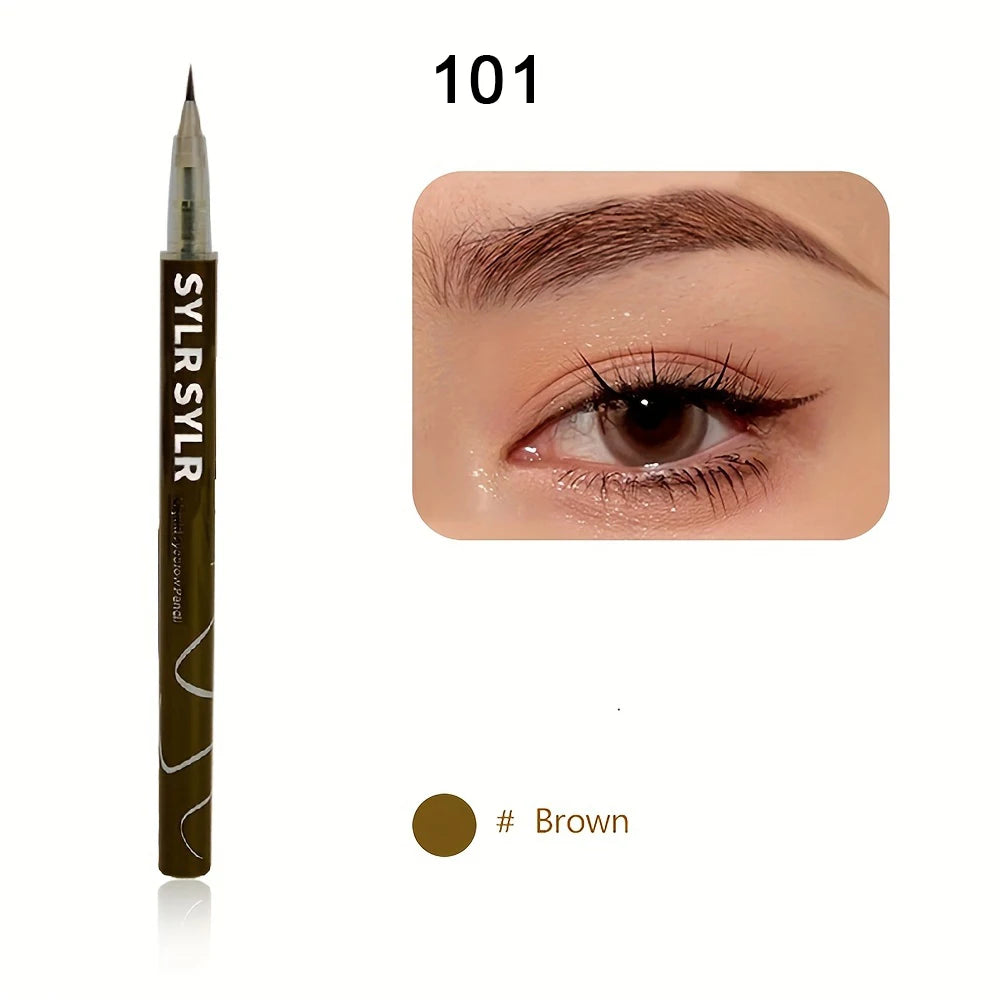 Ultra Fine Eyebrow Pen | 0.008mm Waterproof, Smudge-Proof, Sweat-Proof, Long-Lasting, High Pigmented Liquid Pencil