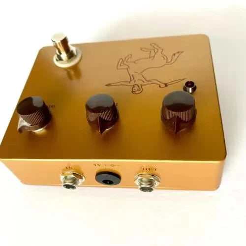 Centaurs Gold Overdrive Pedal - Professional Guitar FX Stomp Box