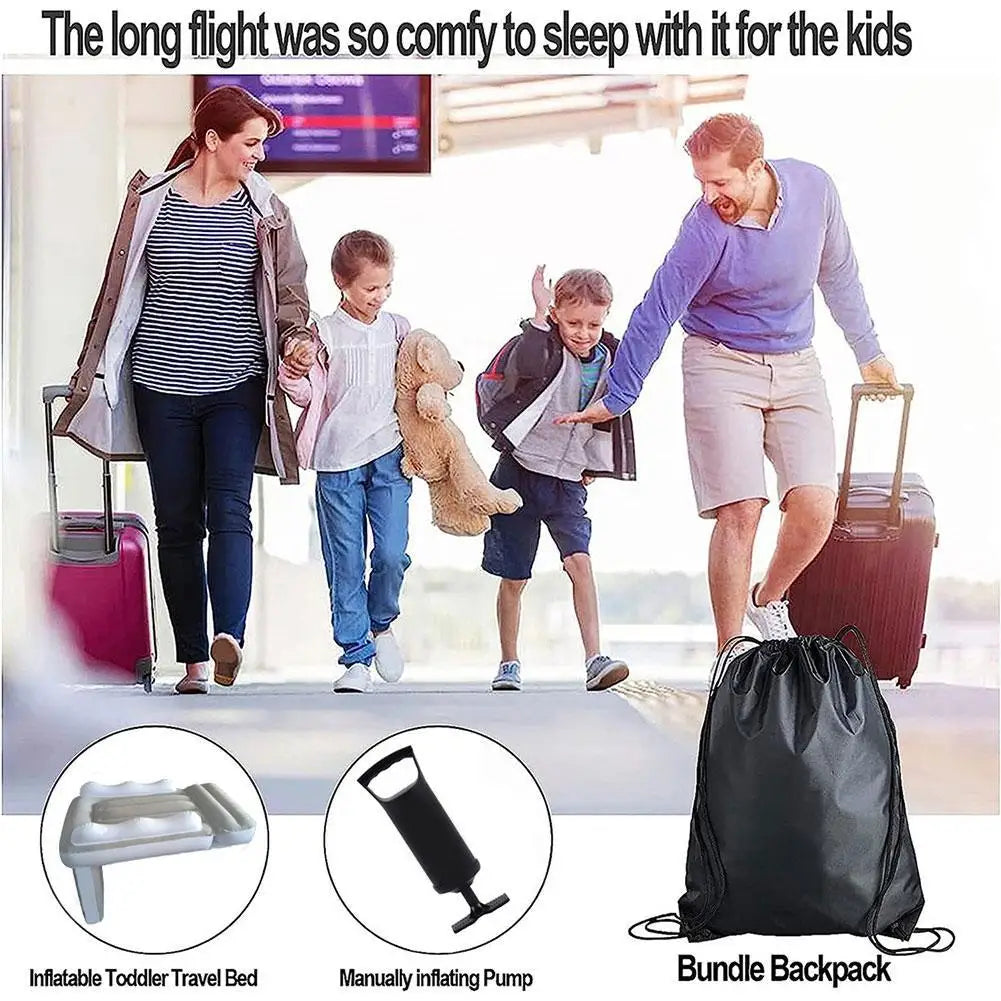 Portable Toddler Airplane Bed – Travel & Car Sleeping Mattress for Kids and Babies