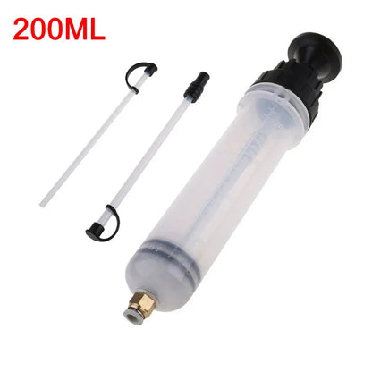 Car Oil & Brake Fluid Extractor – Manual Syringe Pump for Oil Change, Vacuum Suction, Fuel Transfer Hand Pump