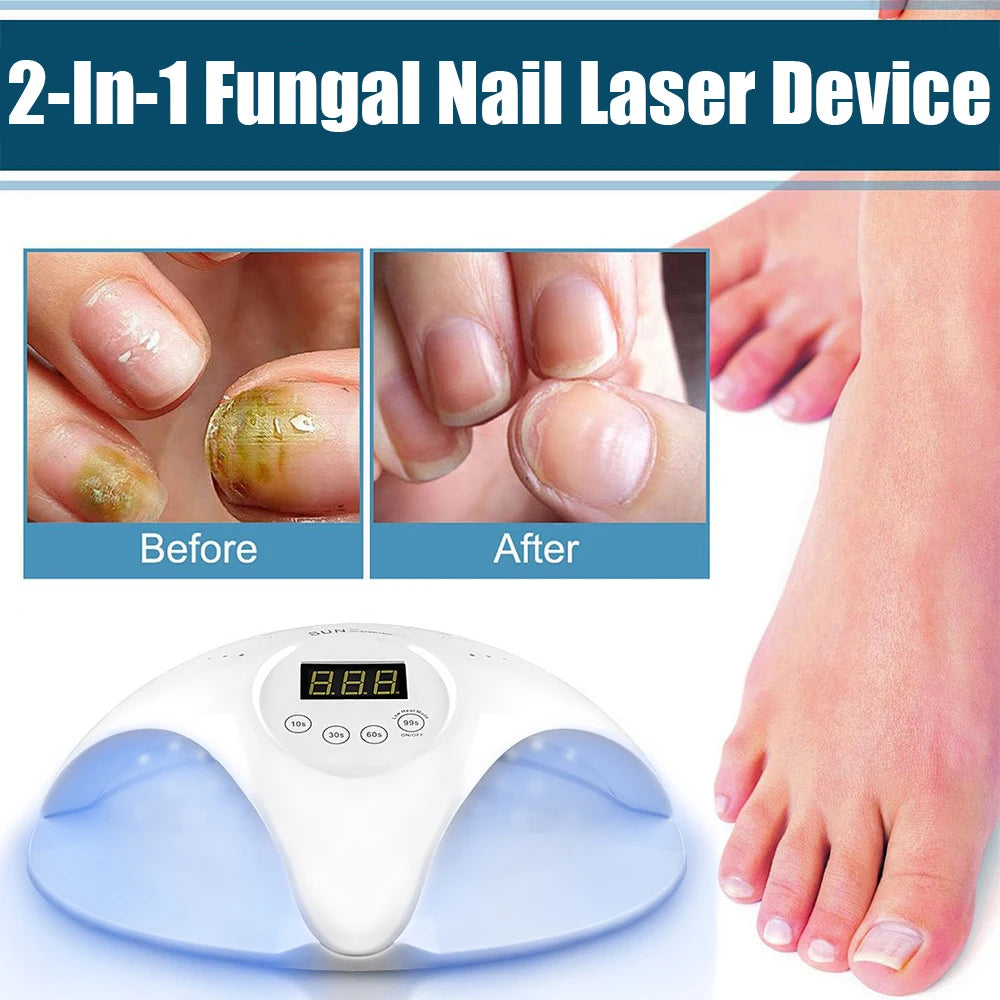 Fungal Nail Laser Device – Fast Toenail & Fingernail Fungus Repair, Onychomycosis Treatment for Hand & Foot Care