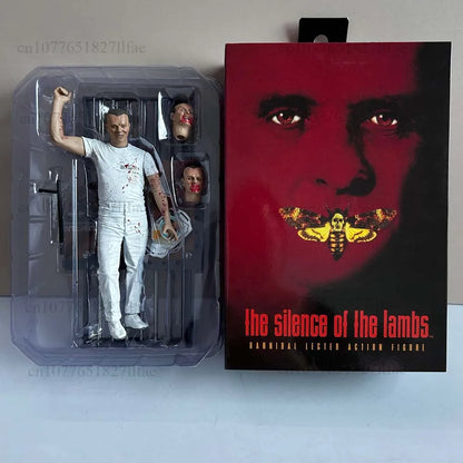 NECA Hannibal Lecter Action Figure – Silence of the Lambs Jailbreak Movable Collectible Toy