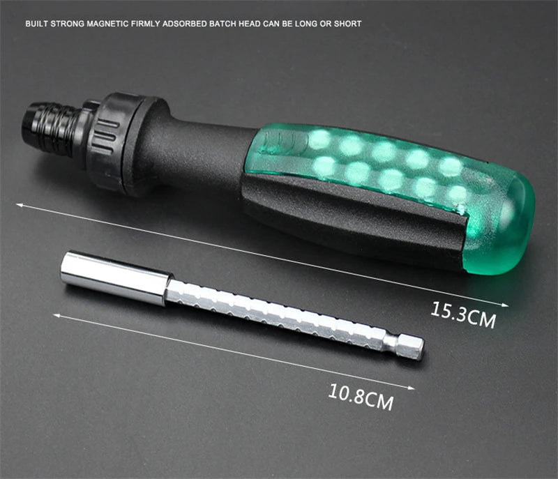 Magnetic Screwdriver Bit Set – Multi-Function Phillips Hand Tool Kit for Home & Car Repair