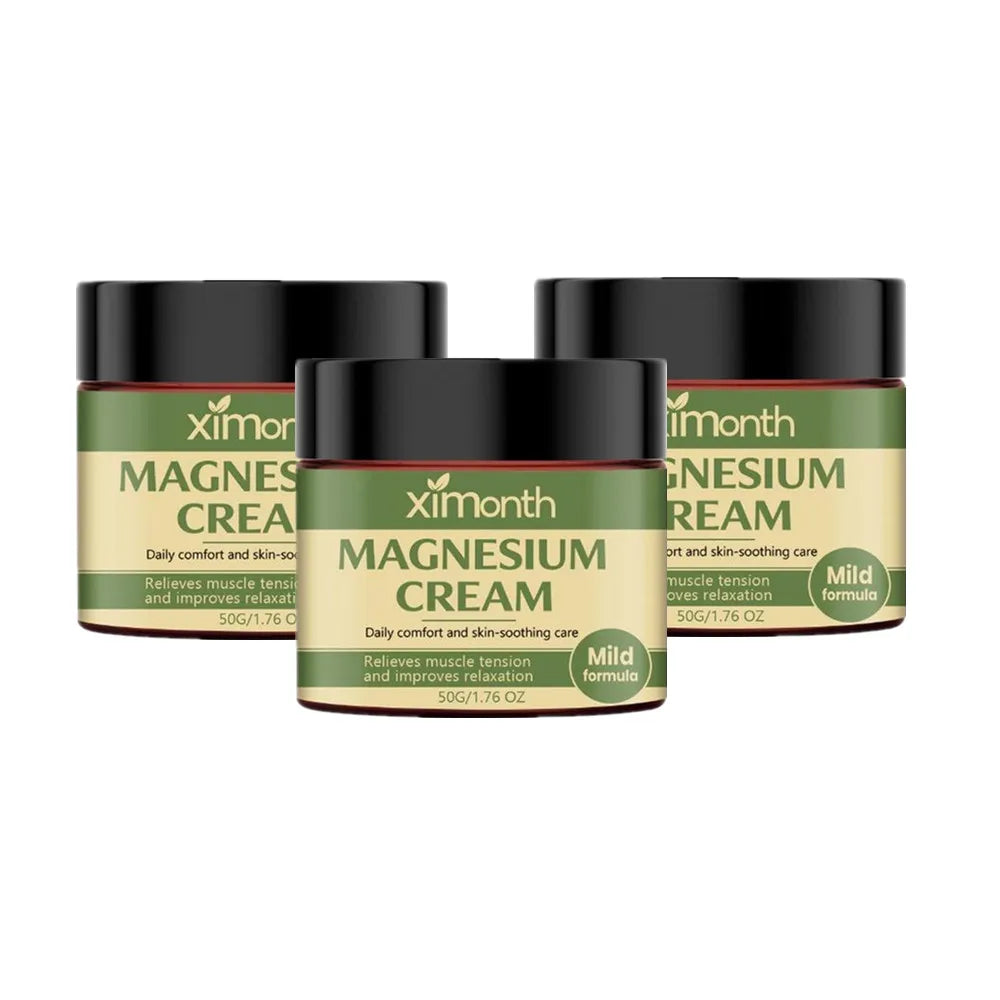 Magnesium Soothing Body Cream - Deep Moisturizing Muscle & Joint Comfort Cream for All Skin Types