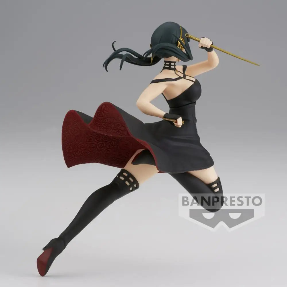 Original BANPRESTO Vibration Stars Loid & Yor Forger Figures – SPYxFAMILY Anime Model, Genuine Boxed Toy