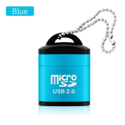 Mini USB 2.0 Micro SD/TF Card Reader - High-Speed Memory Card Adapter for Computer, Desktop, Laptop & Notebook
