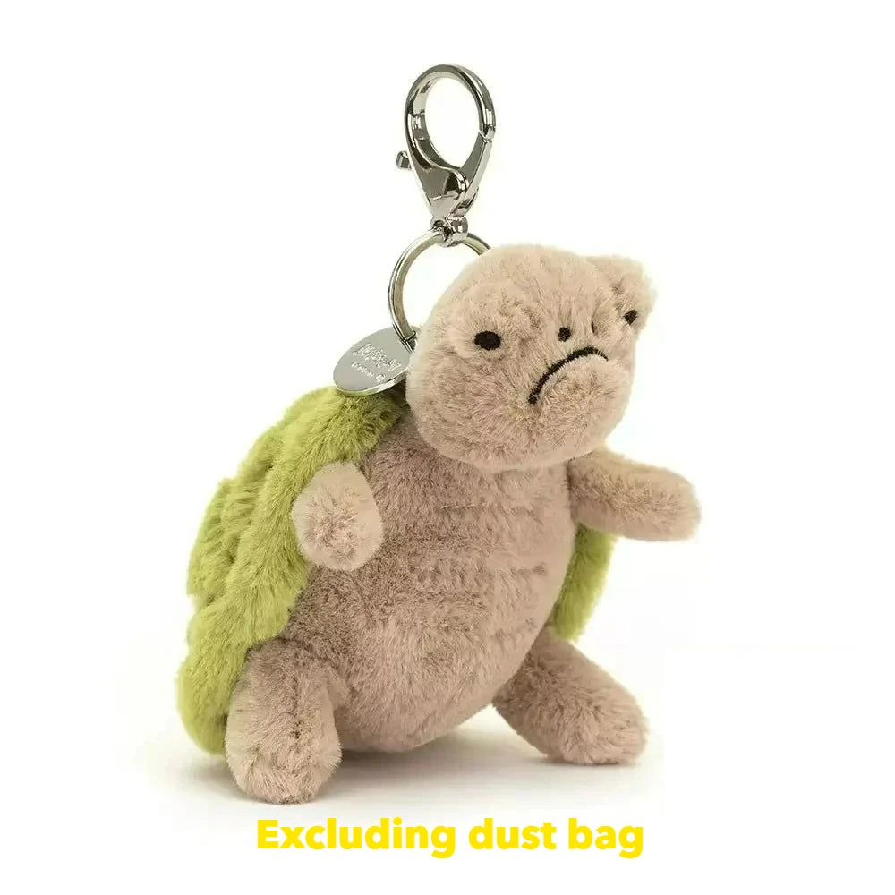 Cute Plush Bag Charm Keychain - Kawaii Soft Toy Pendant Birthday Gift for Girls