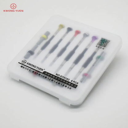 Kwong Yuen Ball Bearing Screwdriver Set – Precision Watch Repair Tool Kit