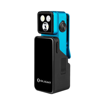 OLIGHT Oclip 2 Ultra/Pro Mini EDC Flashlight - 580LM/530LM Clip-On Headlamp with 360° Rotatable Pocket Work Light