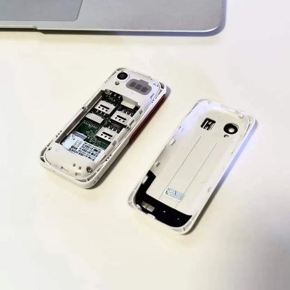 SERVO BM5310 Mini Mobile Phone — 3 SIM Card, 3-Standby, Auto Call Recorder, Bluetooth, Speed Dial & Magic Voice, 1.3" Compact Phone