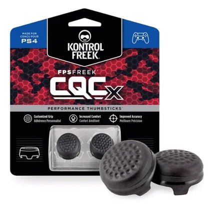 2PCS Performance Thumb Grip Caps — Silicone Analog Stick Covers for PS4 & PS5 Controllers