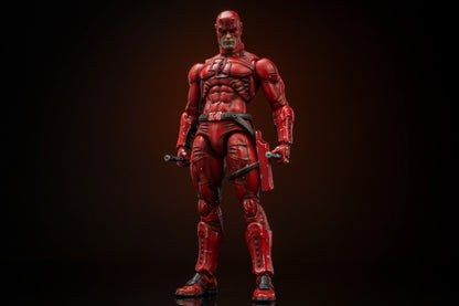 FlefToys Marvel Daredevil Action Figure — 8" Classic Red Shadowland Reborn Black, Devil Defenders Matt Murdock Legends In Stock