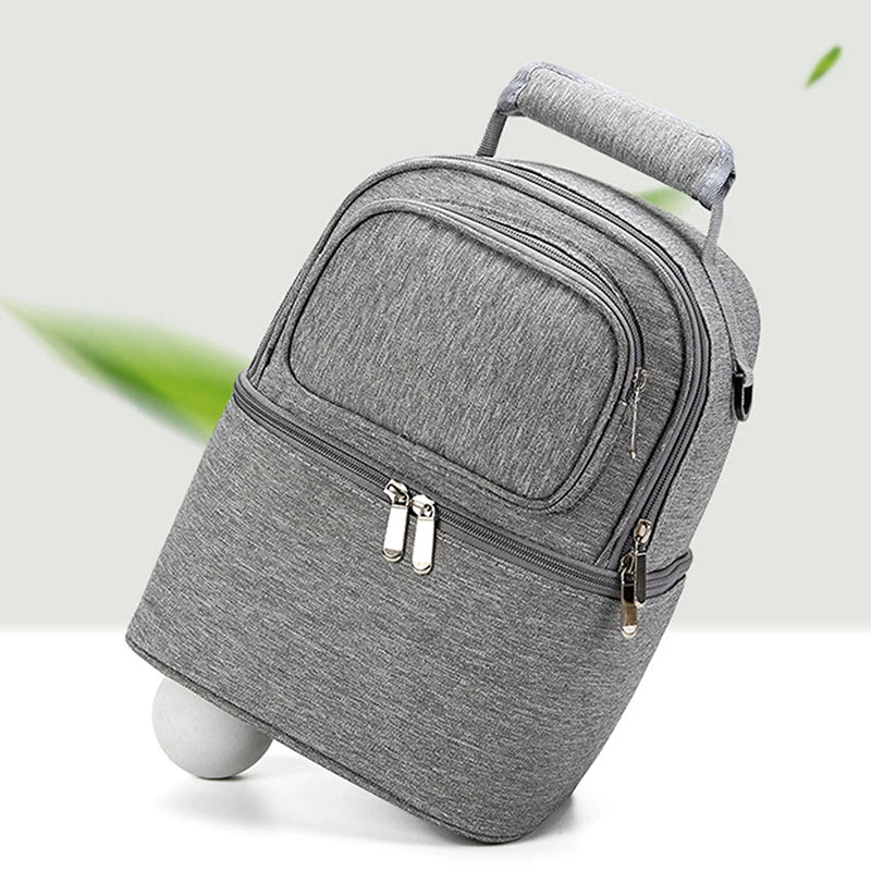 Folding Large-Capacity Breast Milk Storage Backpack – Portable Crib Bed, Mommy Outing Bag with Insulation for Baby