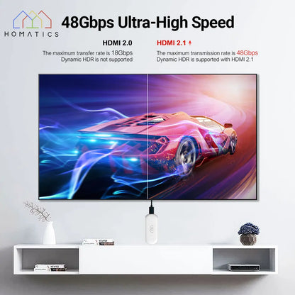 HOMATICS 4K TV Stick – Google Certified, Netflix, 2GB+32GB, Dolby Atmos, Amlogic S905Y4, WiFi Streaming Box