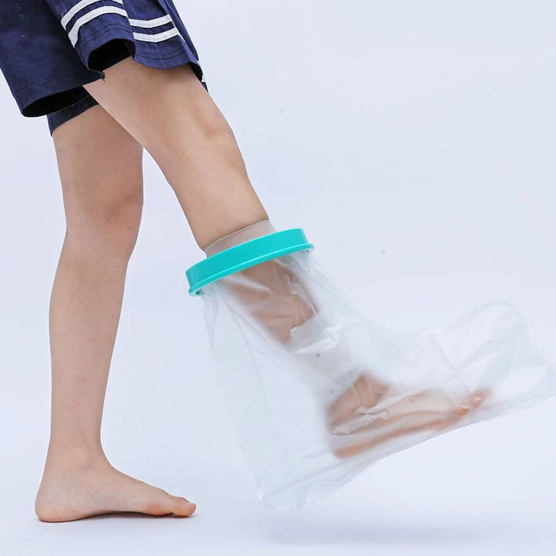 Waterproof Shower Cover for Adults — Cast & Bandage Protector for Arm, Leg, Hand, Wound & Fracture