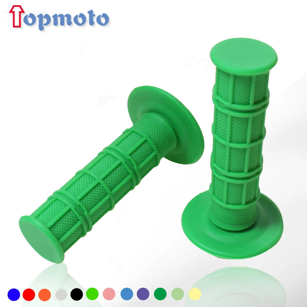 22mm MX Gel Rubber Handlebar Grip — For CR, CRF, XR, YZ, WR, TTR, KX, KLX, RMZ, RMX, RM, TC, TE, FC, FE, ATV, Enduro, Motocross, Dirt, Pit Bike