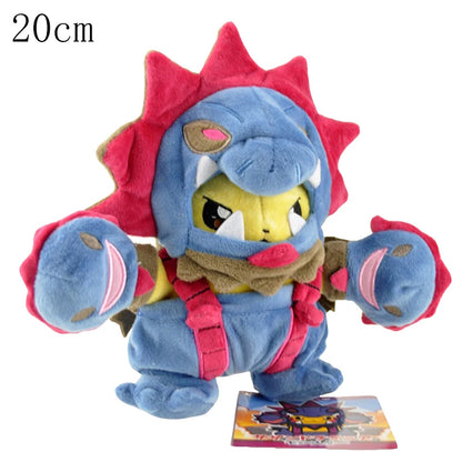70 Styles Pokémon Plush Toys — Dragapult, Gengar, Pikachu, Eevee & Evolution Dolls Christmas Gift for Kids