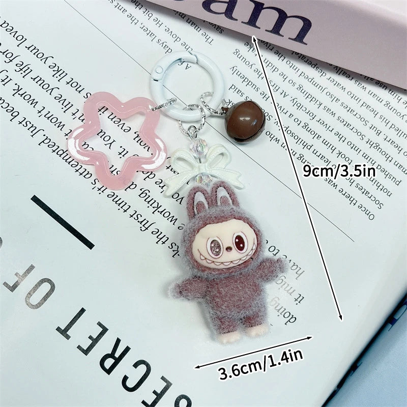 New Cartoon Keychain — Cute Bag & Backpack Pendant, Earphone Case Decoration, Car Keyring Gift Accessory