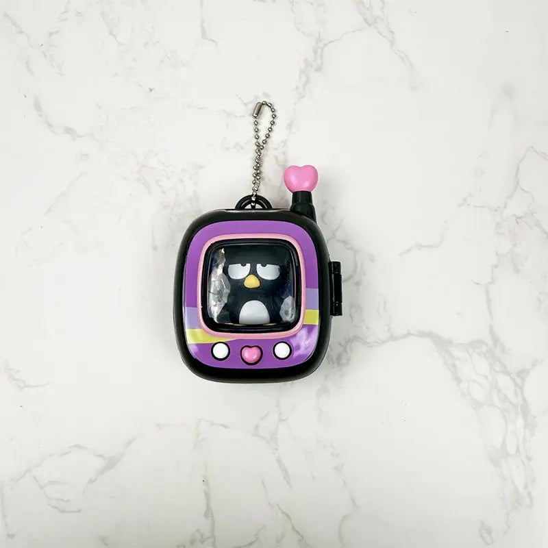 Sanrio Pocket Monster Keychain Series - Cinnamoroll and My Melody Cartoon Collectible Bag Charms