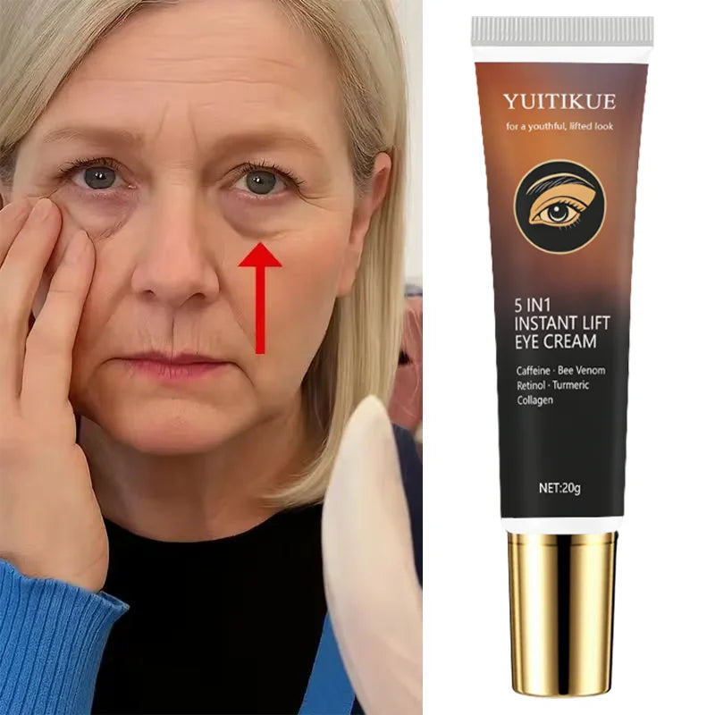Peptide Eye Cream – 20g Firming & Hydrating Eye Moisturizer with Plant Stem Cells and Hyaluronic Acid