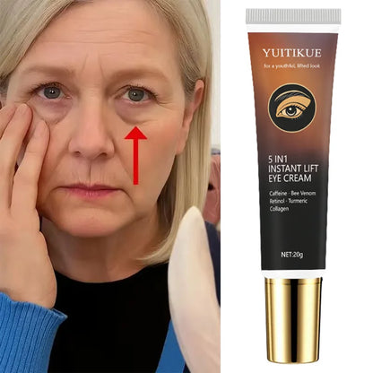 Peptide Eye Cream – 20g Firming & Hydrating Eye Moisturizer with Plant Stem Cells and Hyaluronic Acid