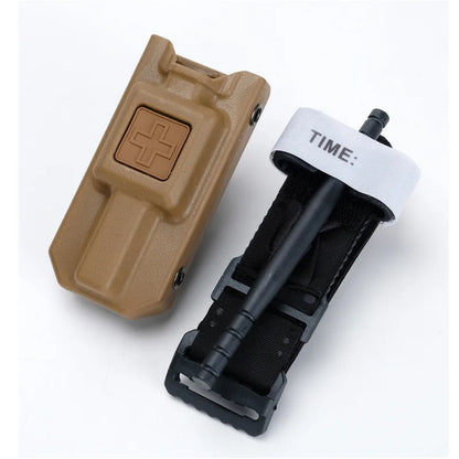 MOLLE Tourniquet Cat Storage Box Bag | Outdoor Medical Package for Emergency Blood Control