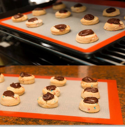 Professional Grade Silicone Macaron Baking Mat - Nonstick, for Pastry, Cookie, and Macaroon Making on Bake Pans